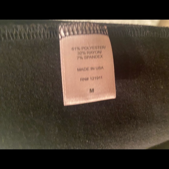 LNA Black 3/4 length dress - Picture 4 of 4